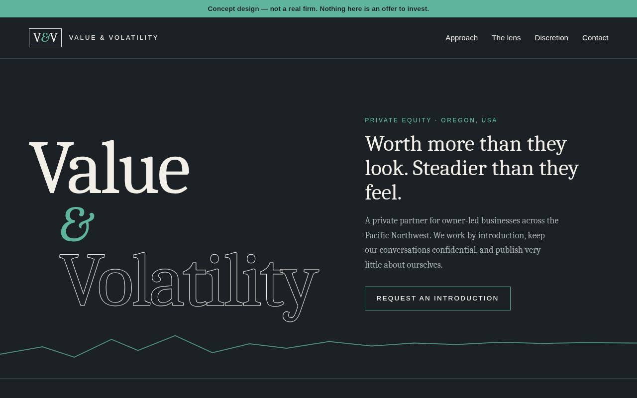 Screenshot of the vv.pe home page